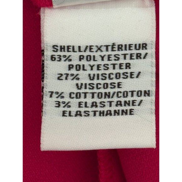 Diane Von Furstenberg Pink Sleeveless A-Line Dress With Keyhole Neckline Size 6 - Picture 6 of 8